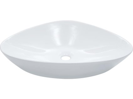 Umyvadlo 58,5 x 39 x 14 cm keramické [143901] (Barva Bílá)