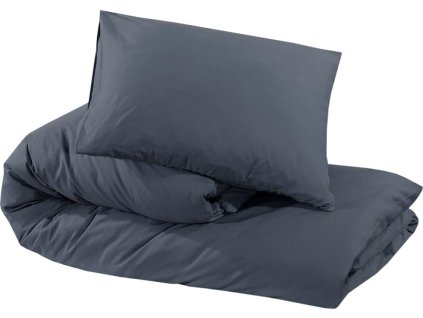 Sada ložního prádla námořnická 135 x 200 cm bavlna [136085] (Barva Antracitová)