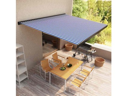 Kazetová markýza s motorem 400x300 cm [3052660] (Barva Krémová)