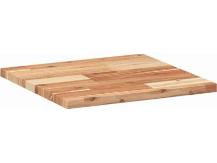 Stolní deska čtvercová 40 x 40 x 2 cm masivní akáciové dřevo [4008718] (Barva S olejovou povrchovou úpravou)
