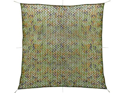 Maskovací síť s úložným pytlem 5 x 5 m [135927] (Barva Béžová)