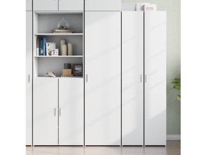Skříň highboard 50 x 42,5 x 185 cm kompozitní dřevo [3281419] (Barva Hnědý dub)