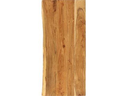 Krycí deska pro toaletní skříňku masivní akácie 140x52x2,5 cm [286325]
