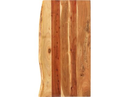 Krycí deska pro toaletní skříňku masivní akácie 100x52x2,5 cm [286321]