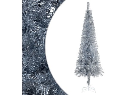 Úzký vánoční stromek 210 cm [329230] (Barva Červená)