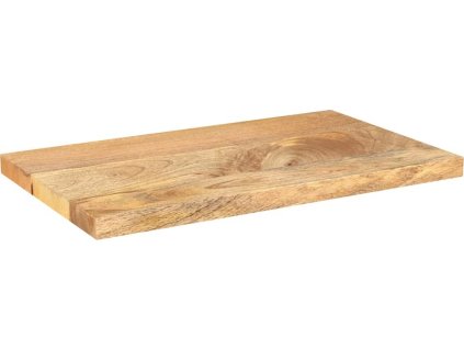 Stolní deska 40x30x2,5 cm obdélníková masivní recyklované dřevo [371432] (Barva Mangovníkové dřevo (přírodní))