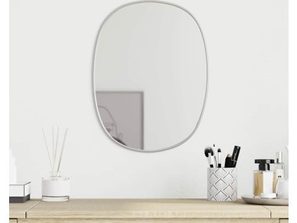 Nástěnné zrcadlo 30 x 25 cm [348209] (Barva Stříbrná)