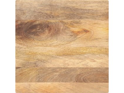 Stolní deska 40x40x3,8 cm čtvercová hrubé mangovníkové dřevo [371509] (Barva Mangovníkové dřevo (přírodní))