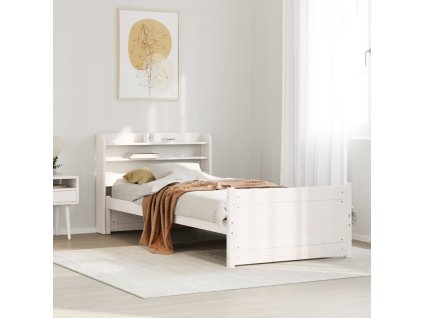 Rám postele s čelem bez matrace 90x190 cm [3306748] (Barva Hnědá)