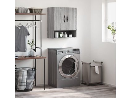 Nástěnná skříňka 60 x 31 x 70 cm kompozitní dřevo [829906] (Barva Šedá sonoma)