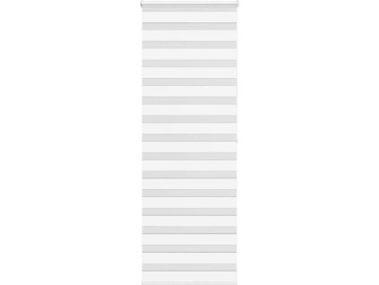 Zebra roleta šířka látky 70,9 cm polyester [4014776] (Barva Bílá)