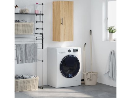 Nástěnná skříňka 34,5 x 34 x 90 cm [828879] (Barva dub sonoma)