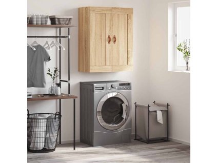 Nástěnná skříňka 69,5 x 34 x 90 cm kompozitní dřevo [830359] (Barva dub sonoma)