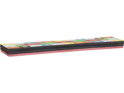 Nástěnné police s policí 2 pcs Vícebarevný 100 x 20 x 6 cm [4017576]