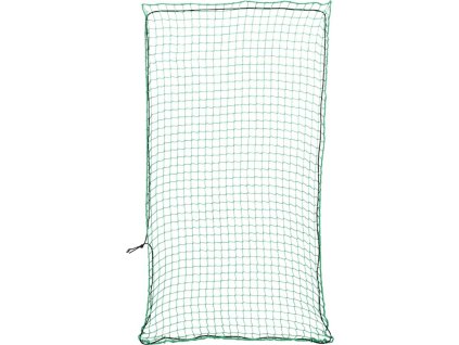 Síť na přívěsný vozík s elastickým lanem 4 x 2 m PP [4012237] (Barva Zelená)