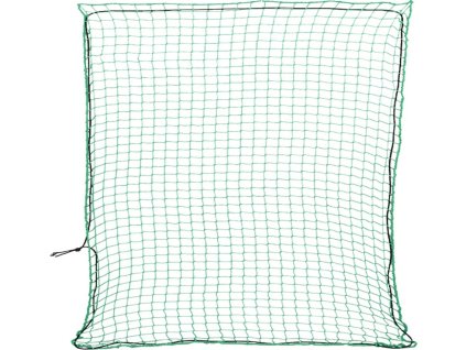 Síť na přívěsný vozík s elastickým lanem 4 x 4 m PP [4012251] (Barva Zelená)
