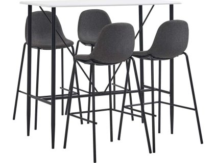 5dílný barový set textil [279894] (Barva Žlutá)