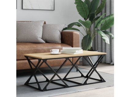 Konferenční stolek 100 x 49 x 40 cm kompozitní dřevo [835360] (Barva dub sonoma)