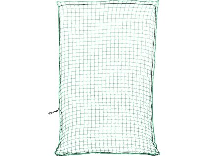 Síť na přívěsný vozík s elastickým lanem 5 x 3,5 m PP [4012247] (Barva Zelená)