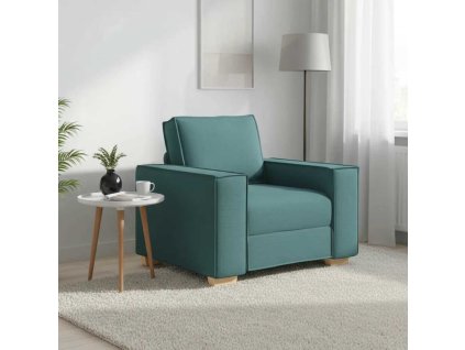 Rozkládací křeslo 100x78x84 cm látka [4104965] (Barva Tmavě zelená)