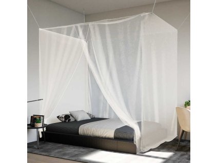 Závěsná moskytiéra 156 síťovina 220 x 200 x 210 cm [4010057] (Barva Bílá)