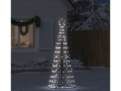 LED vánoční stromek 200 ch LED diod 180 cm [4016448] (Barva Teplá bílá)