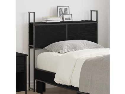 Úložná hlavová deska s nabíjecí stanicí s čelo Černý dub 90 cm [859785]
