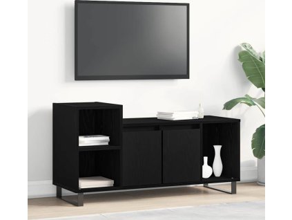 Televizní skříň Černý dub 100 x 35 x 55 cm Kompozitní dřevo [862970]