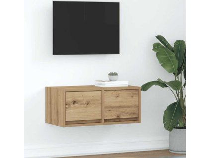 TV skříňka 60x31x25,5 cm kompozitní dřevo [861506] (Barva dub artisan)