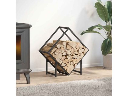 Stojan palivové dřevo Ocel válcovaná za studena [864281] (Barva Antracitová)