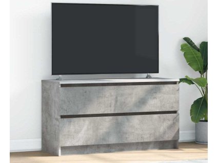 TV skříňka 100x35x54 cm kompozitní dřevo [861808] (Barva Betonová šedá)
