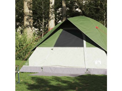 Rodinný stan kopule pro 6 osob nepromokavý [94703] (Barva Zelená)