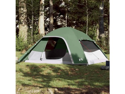 Rodinný stan kopule pro 6 osob nepromokavý [94724] (Barva Modrá)