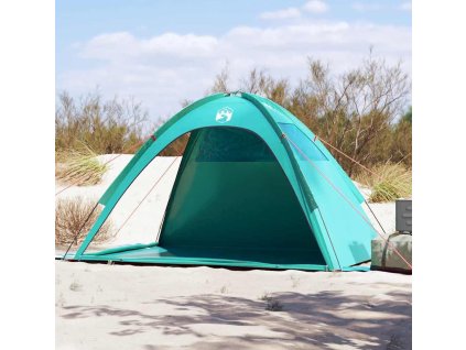 Plážový stan nepromokavý [94527] (Barva Zelená)