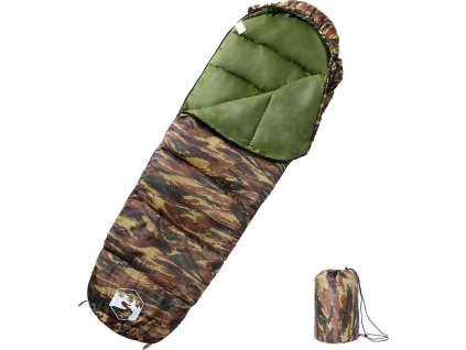 Spací pytel mumie pro dospělé 3 roční období [94489] (Barva Maskáčová)