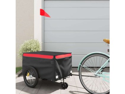 Vozík za kolo 30 kg železo [94101] (Barva Černá)