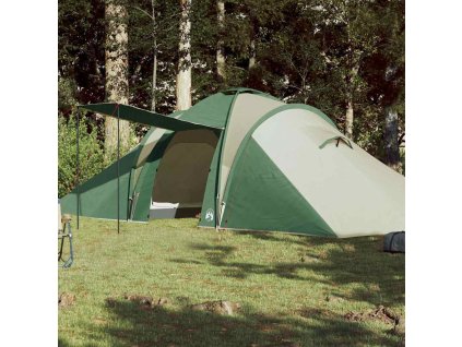Rodinný stan kopule pro 6 osob nepromokavý [94343] (Barva Zelená)