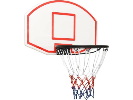 Basketbalový koš 71 x 45 x 2 cm polyethylen [93664] (Barva Bílá)