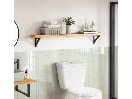 Stolní deska 160 x 20 x 4 cm obdélníková masivní akáciové dřevo [4008838] (Barva S olejovou povrchovou úpravou)