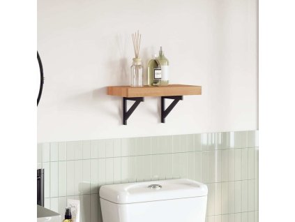 Stolní deska 60 x 20 x 4 cm obdélníková masivní akáciové dřevo [4008833] (Barva S olejovou povrchovou úpravou)