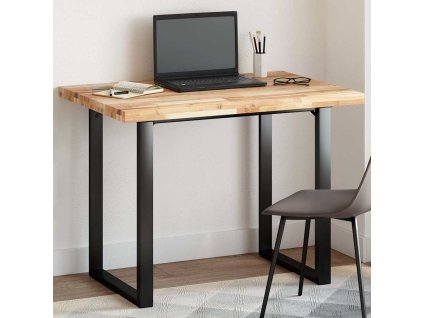 Stolní deska obdélníková 80 x 70 x 4 cm masivní akáciové dřevo [4008794] (Barva Přírodní)