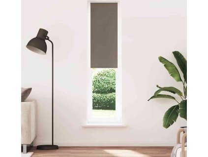 Roleta zatemňovací 52x210cm šířka látky 50,7 cm polyester [4011041] (Barva Kávová)