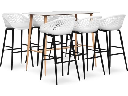 7dílný barový set [3057446] (Barva Bílá)