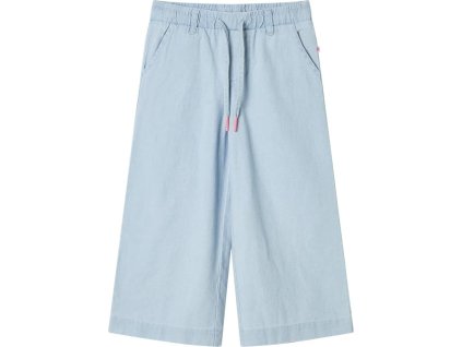 Dětské kalhoty džínově 140 [10898] (Barva Světle modrá)