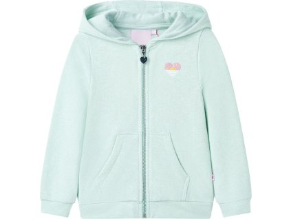 Dětská mikina s kapucí na zip mix 104 [10985] (Barva Lila)