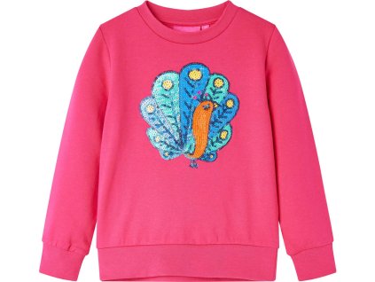 Dětská mikina tmavě 92 [13604] (Barva Růžová)