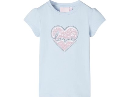 Dětské tričko 116 [10491] (Barva Světle modrá)