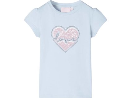 Dětské tričko 140 [10493] (Barva Světle modrá)