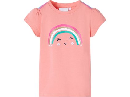 Dětské tričko světle 92 [11114] (Barva Korálová)