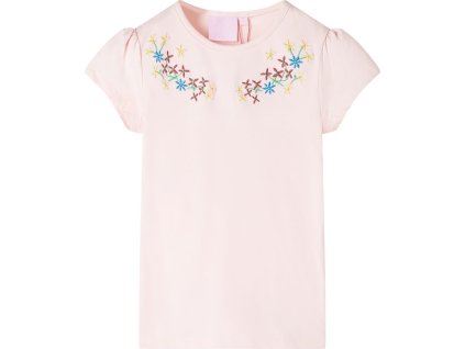 Dětské tričko světle 140 [11333] (Barva Růžová)